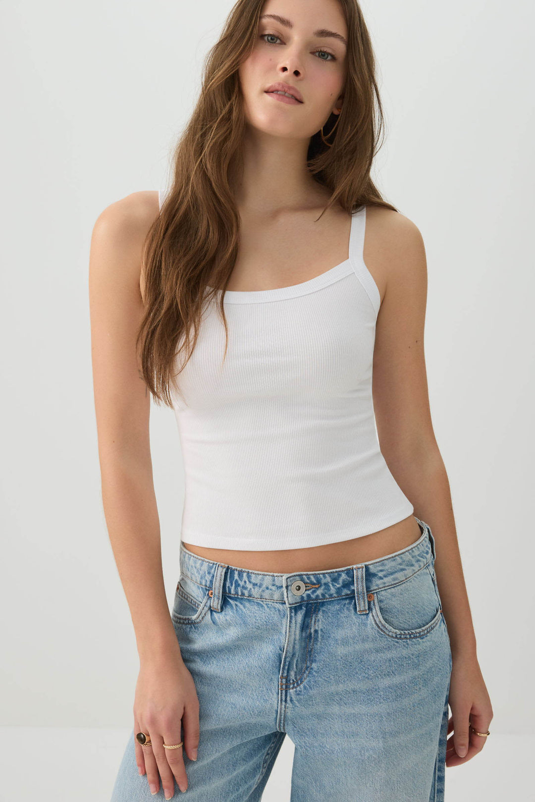 Basic Ribbed Tank Top