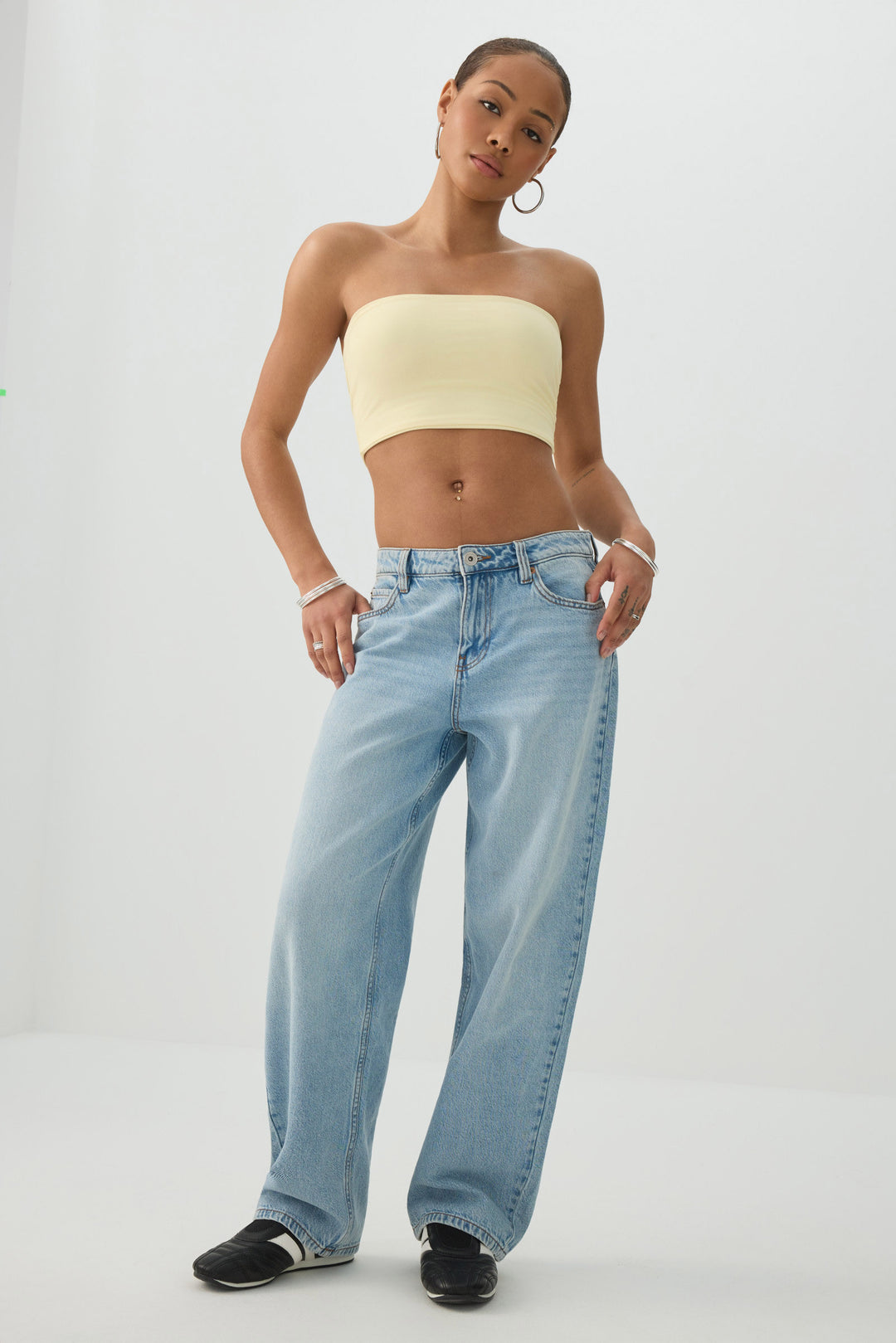 Camisole tube ultra courte Basic