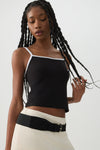 Contrast Binding Tank Top