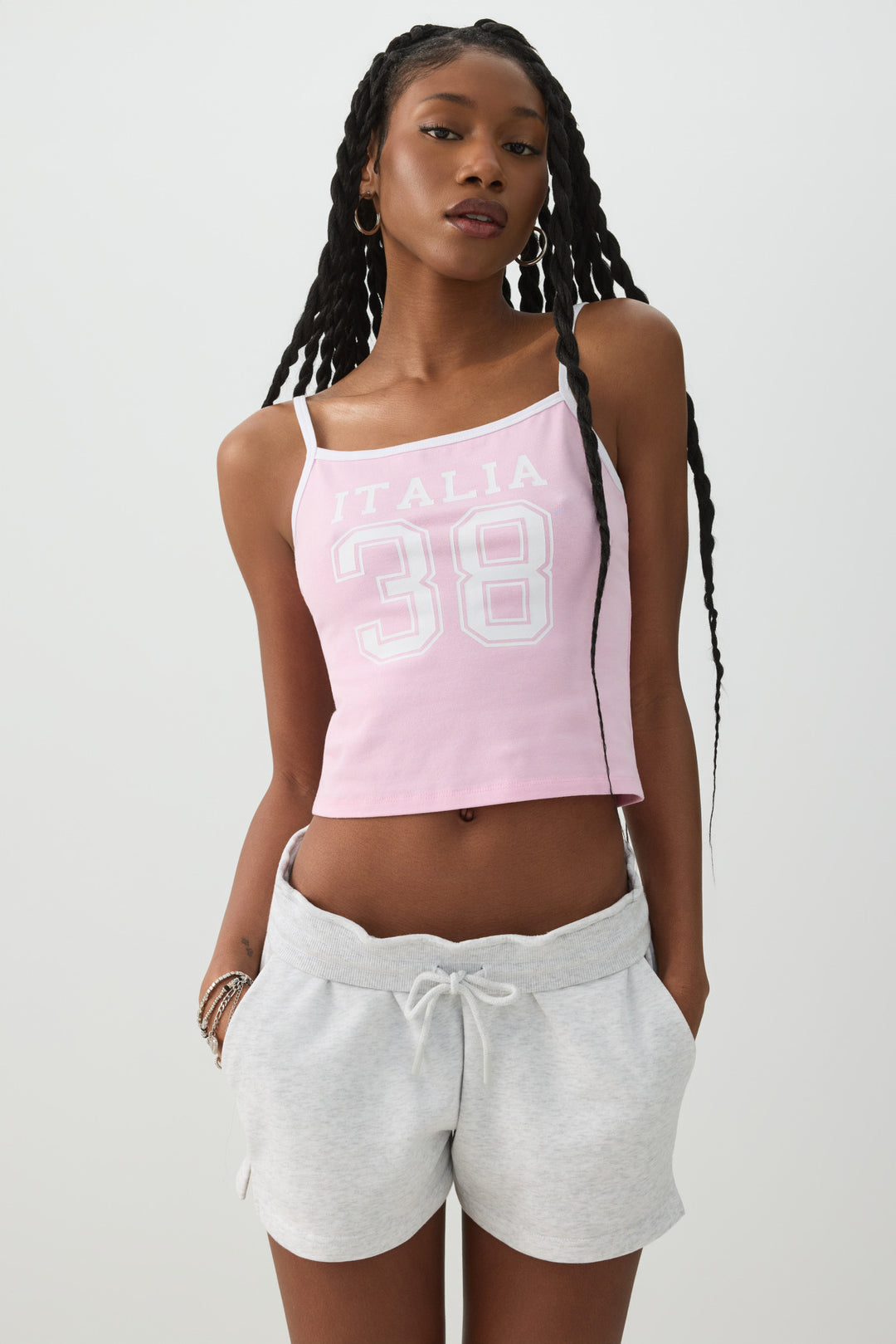 Contrast Binding Tank Top