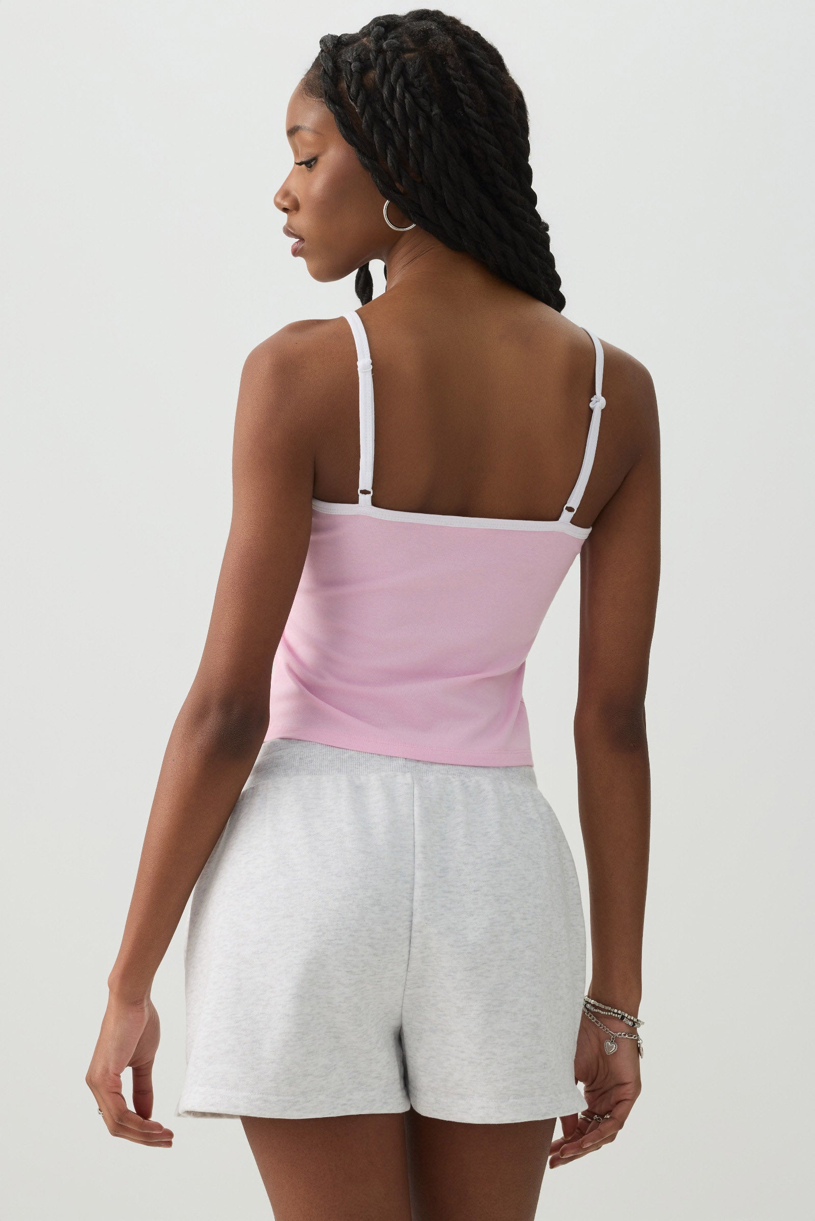 melt the lady contrast knot tops キャミソール melt the lady gather knot camisole - メルカリ