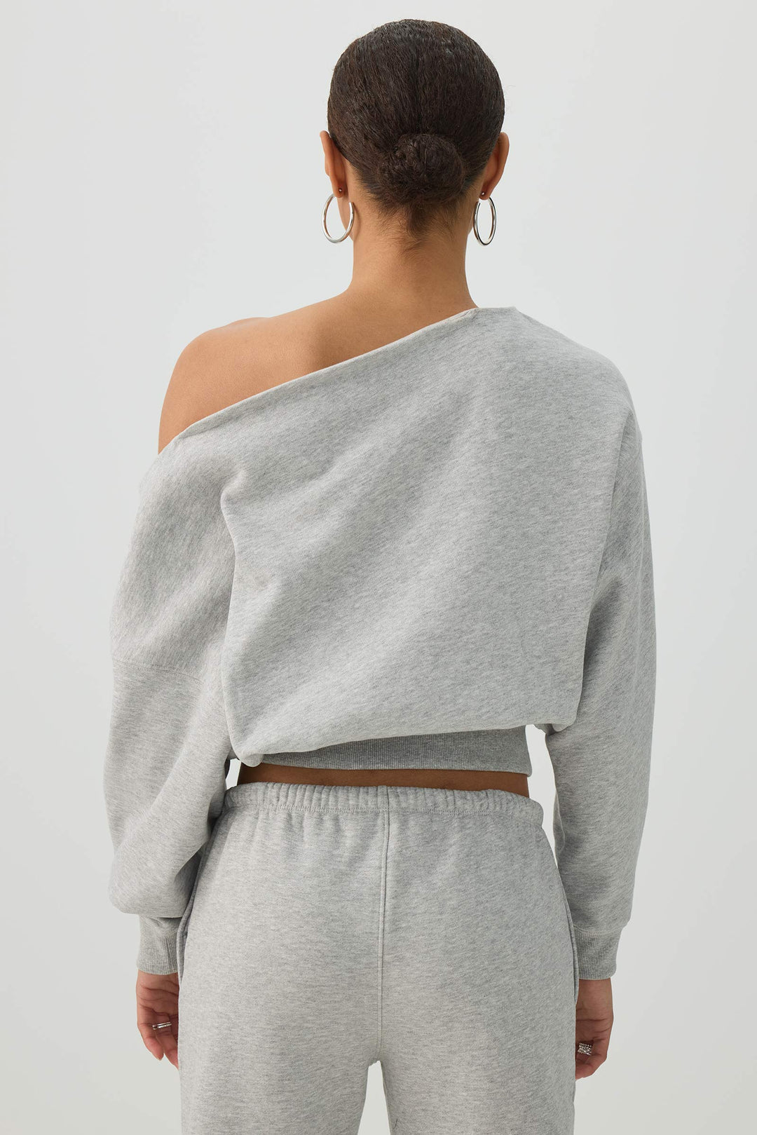 Off Shoulder Sweatshirt