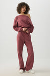 Pantalon de jogging évasé