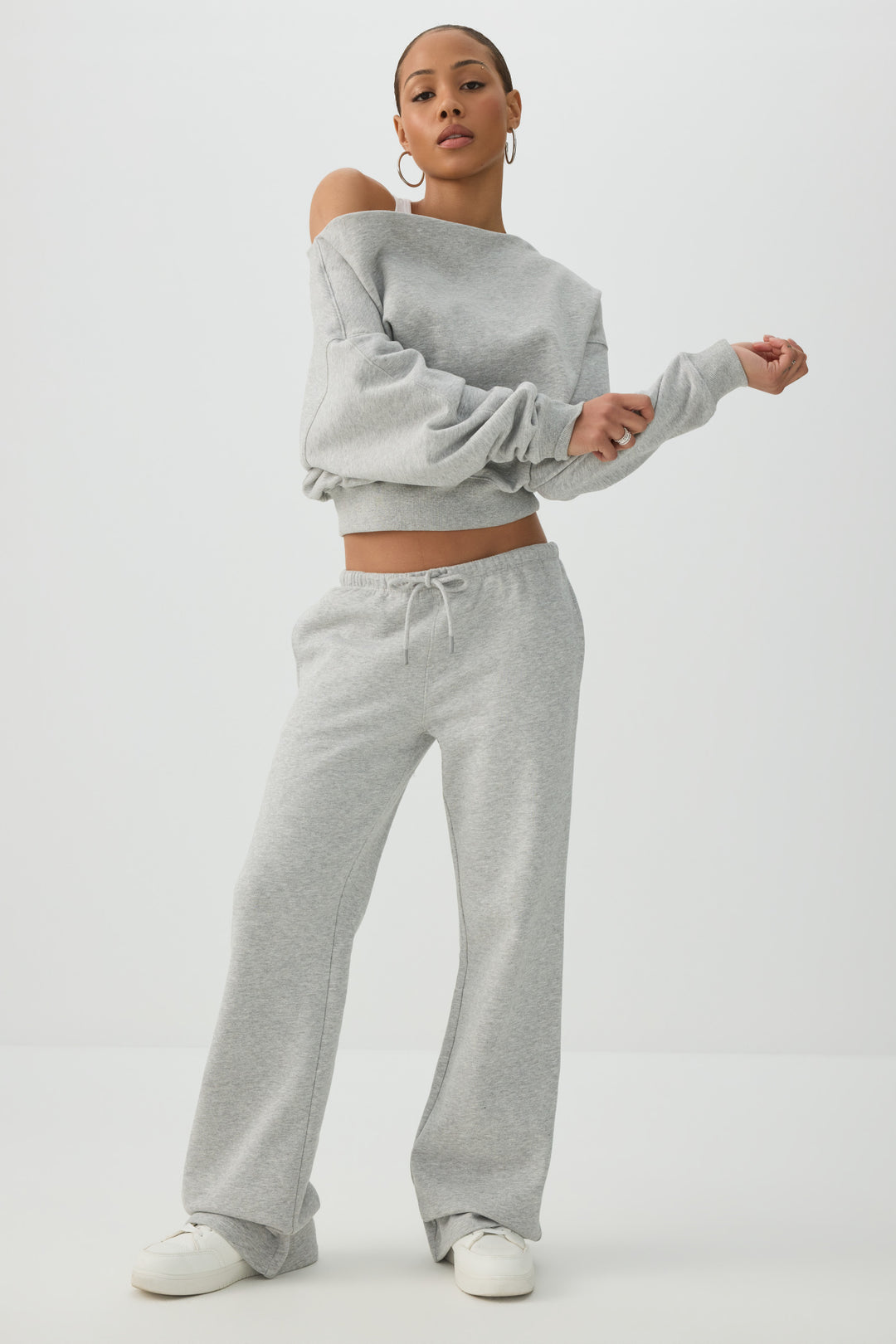 Pantalon de jogging évasé