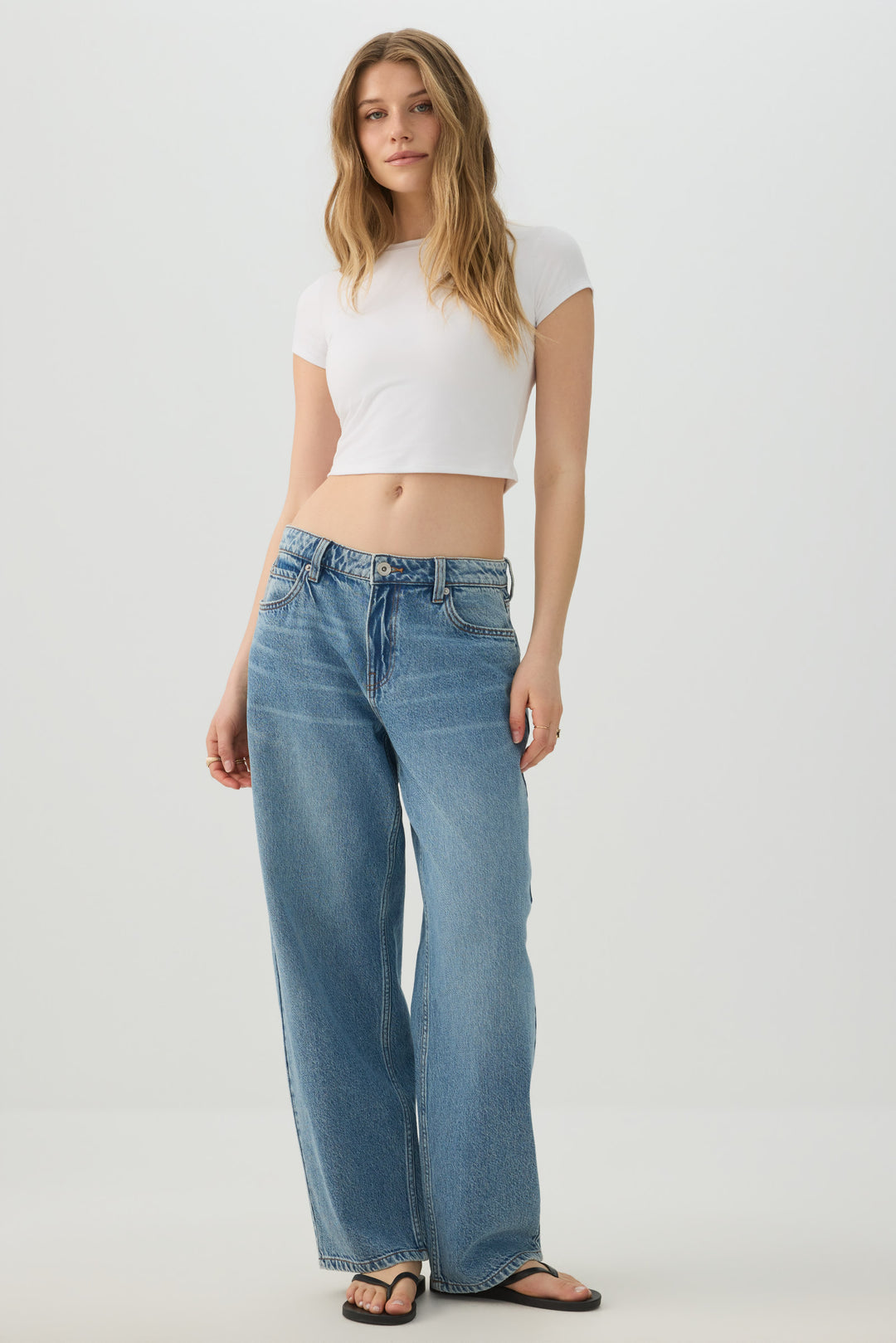 Crew Neck Crop Top
