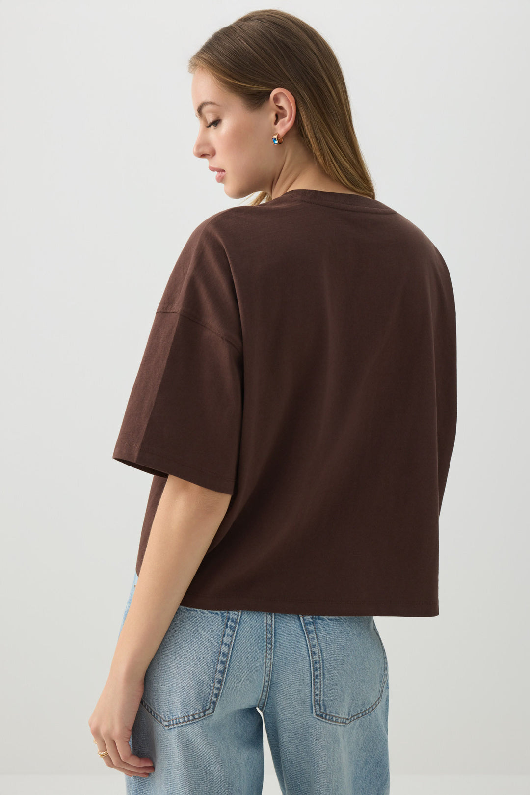 Dropped Shoulder Graphic T Shirt