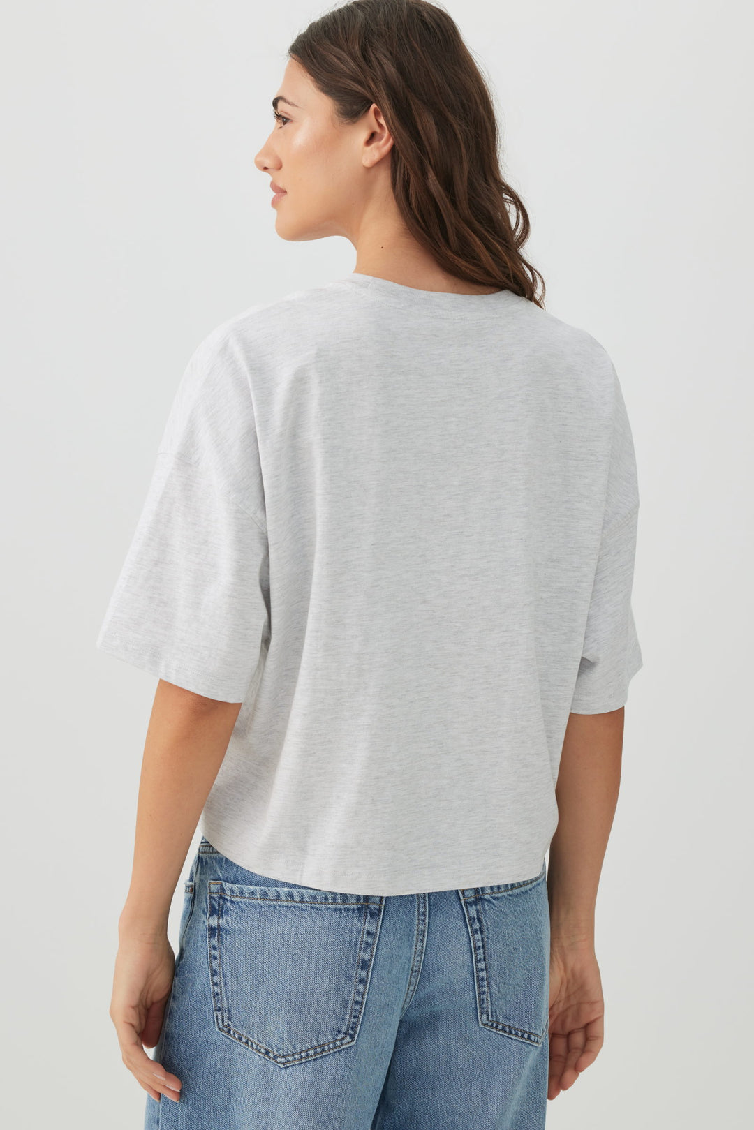 Dropped Shoulder Graphic T Shirt