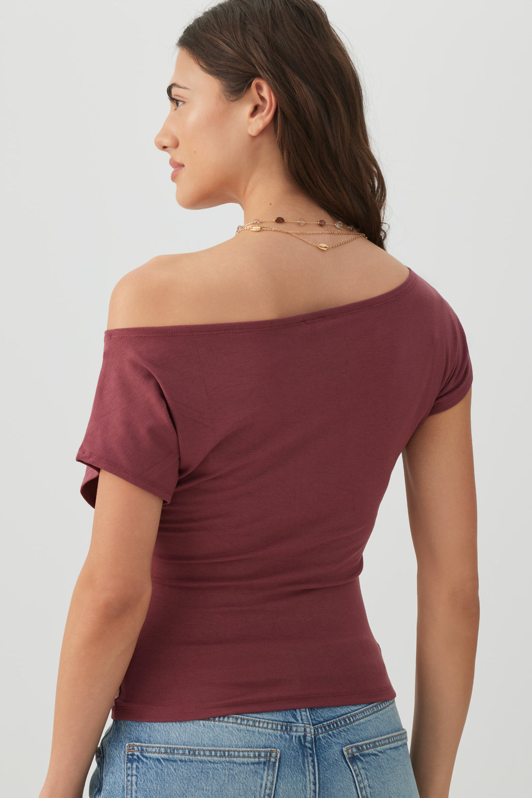 Asymmetric Cinched Top