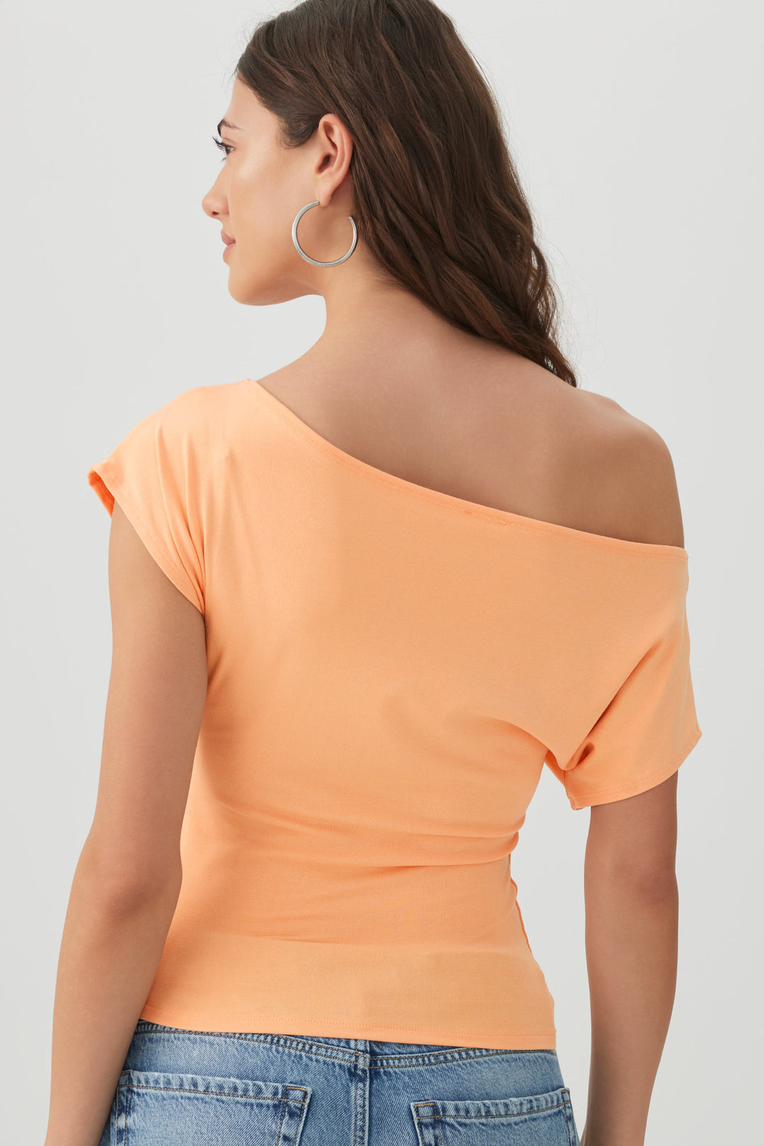 Asymmetric Cinched Top