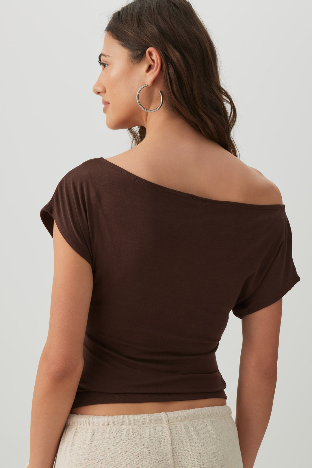 Asymmetric Cinched Top
