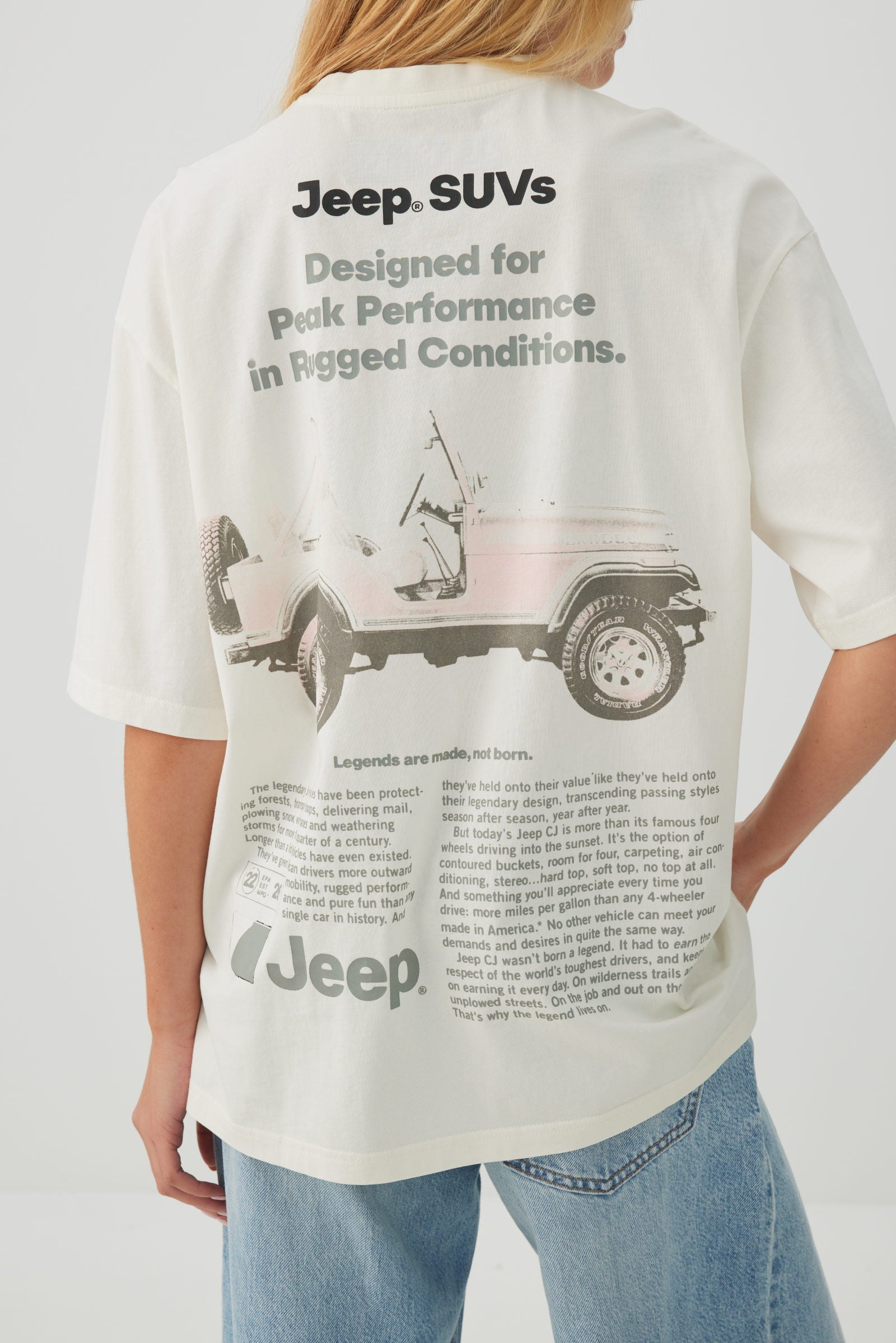 Jeep Graphic Boxy T-Shirt – Ardene