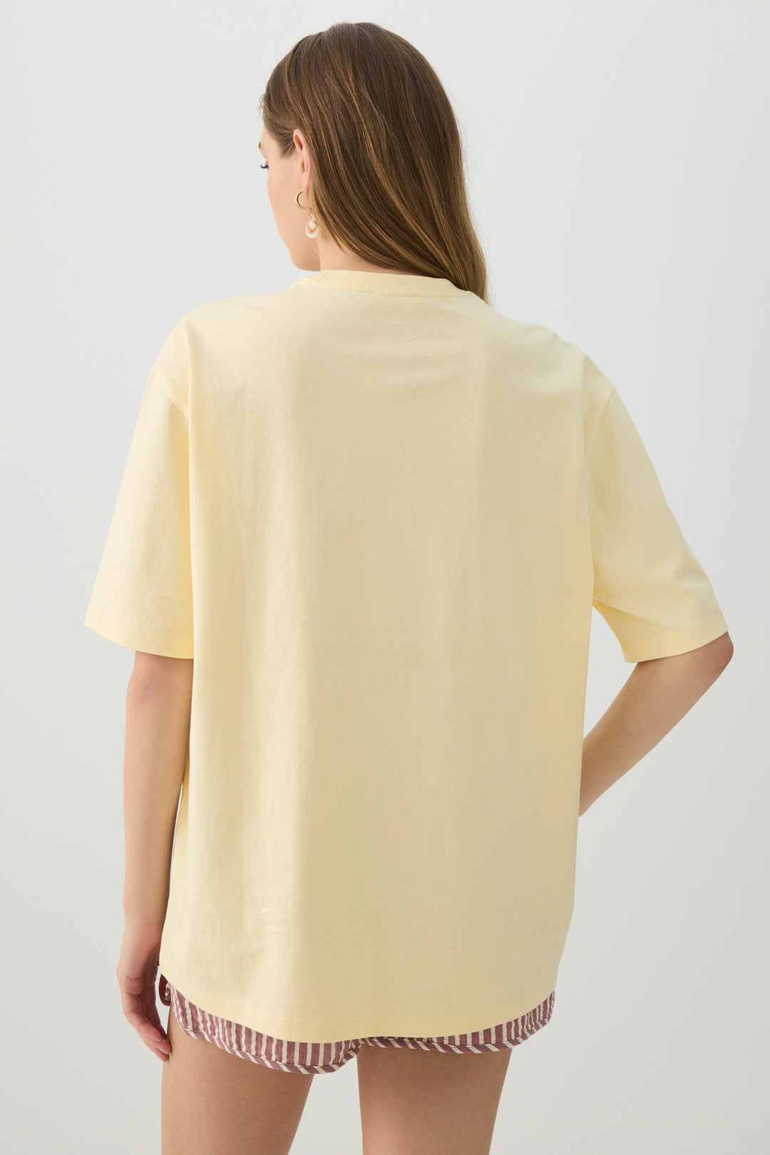 Longline Oversized Graphic T-Shirt