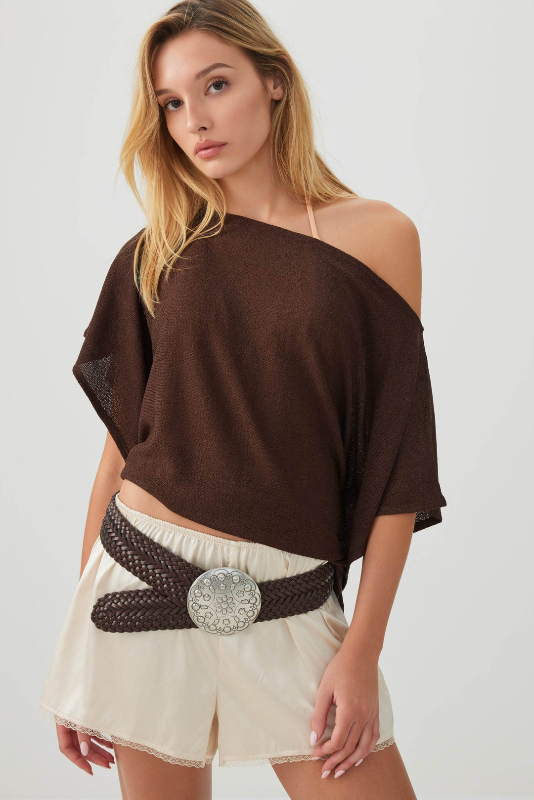 Off Shoulder Cape