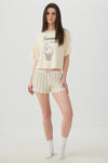 Knit Boxy Short PJ Set
