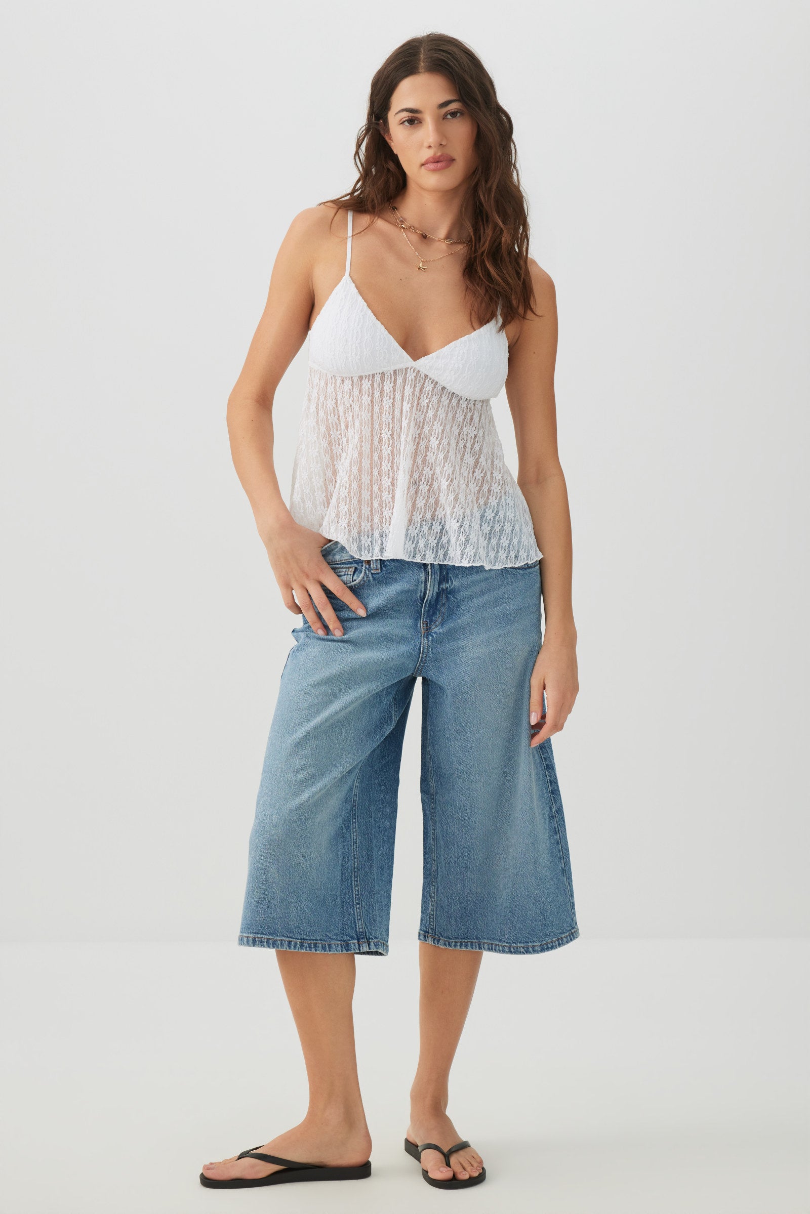 Lace Cropped Tank – Ardene