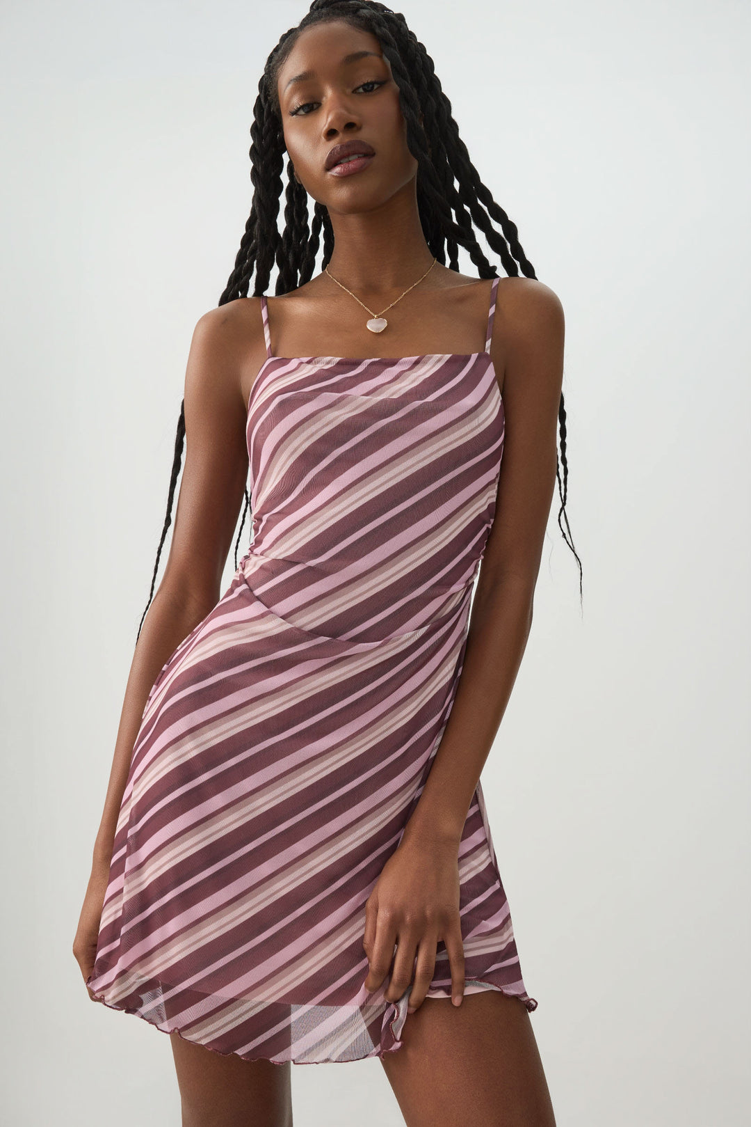 Square Neck Mini Dress