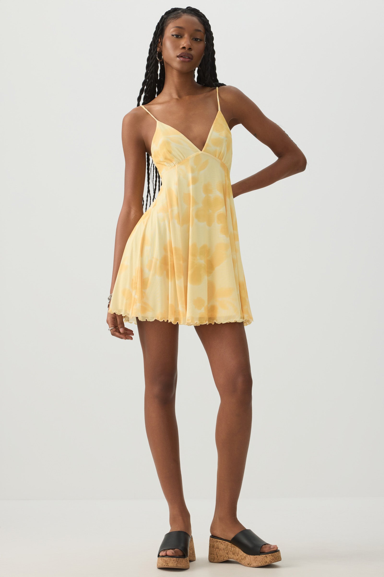 Floral Baby Doll Mini Dress – Ardene