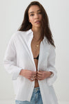 Gauze Button Up Shirt