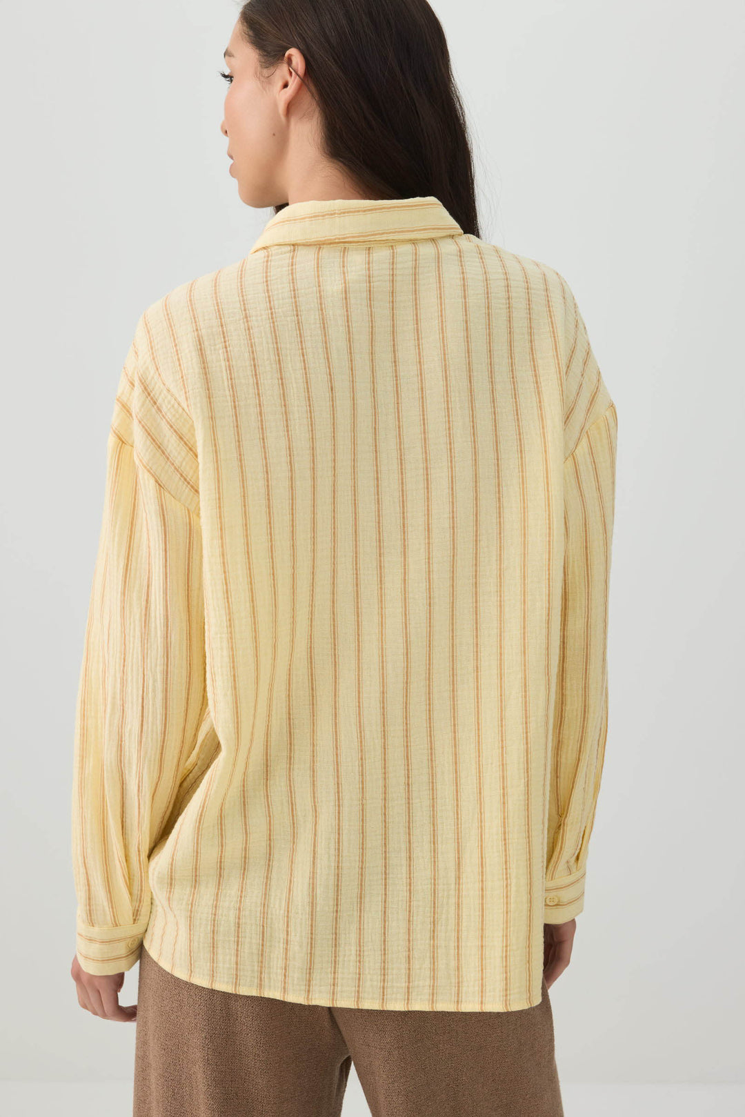 Gauze Button Up Shirt