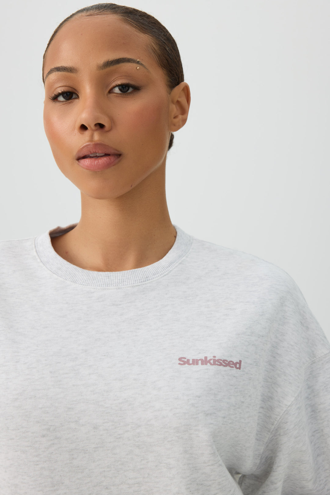 French Terry Crew Neck Sweatshirt