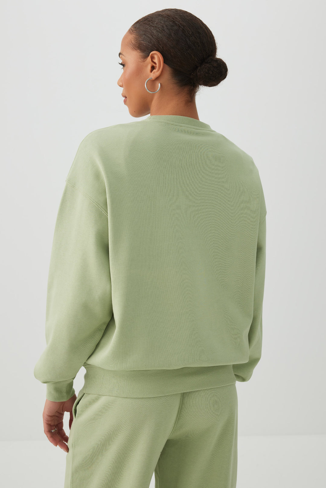 French Terry Crew Neck Sweatshirt