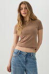 Basic Fitted Short Sleeve T-Shirt