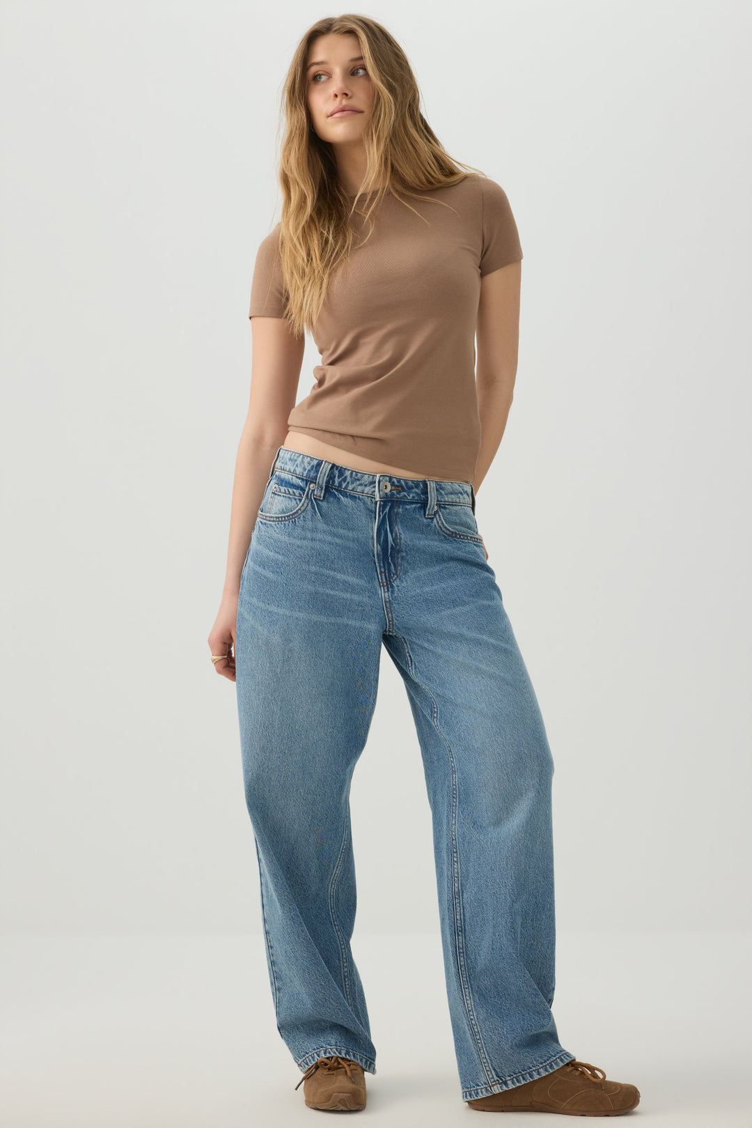 Basic Fitted Short Sleeve T-Shirt