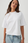 T-shirt carré à manches courtes Basic