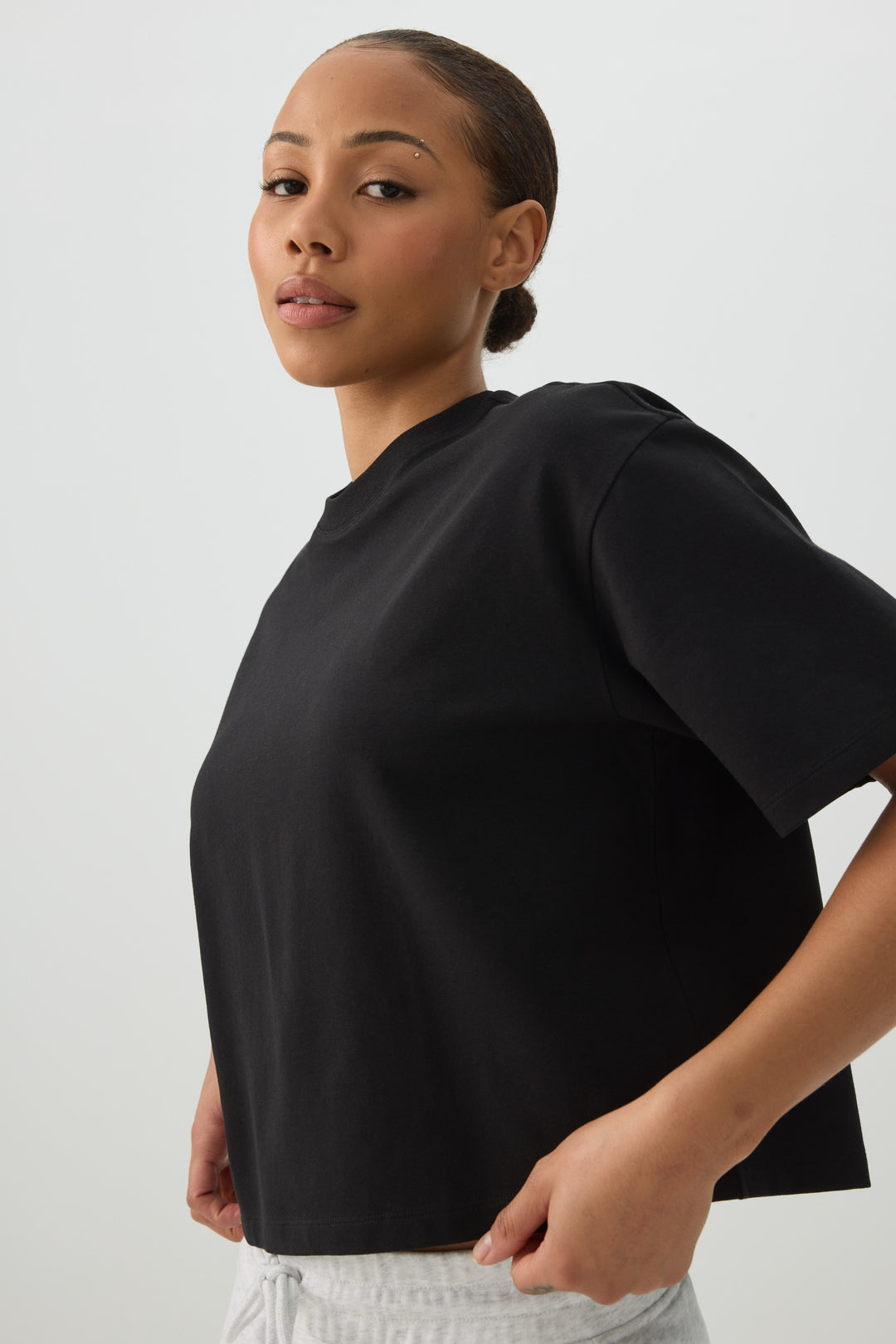 Basic Boxy Short Sleeve T-Shirt