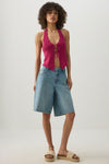 Low Rise Denim Jorts
