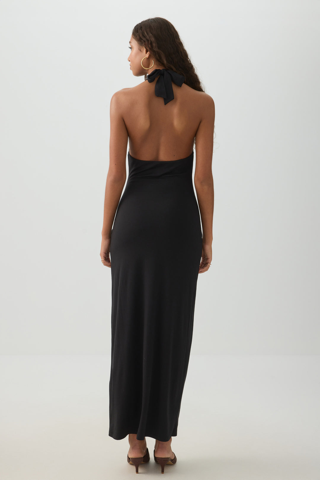 Cowl Neck Maxi Dress