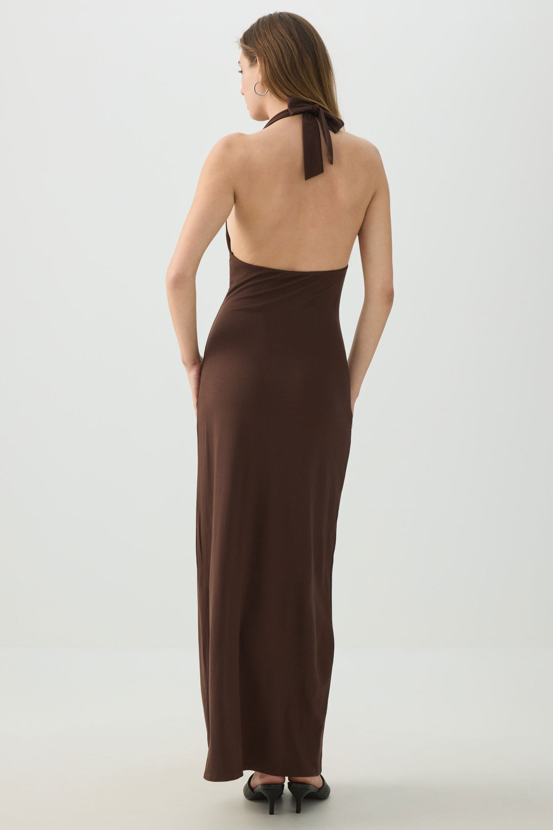 Cowl Neck Maxi Dress