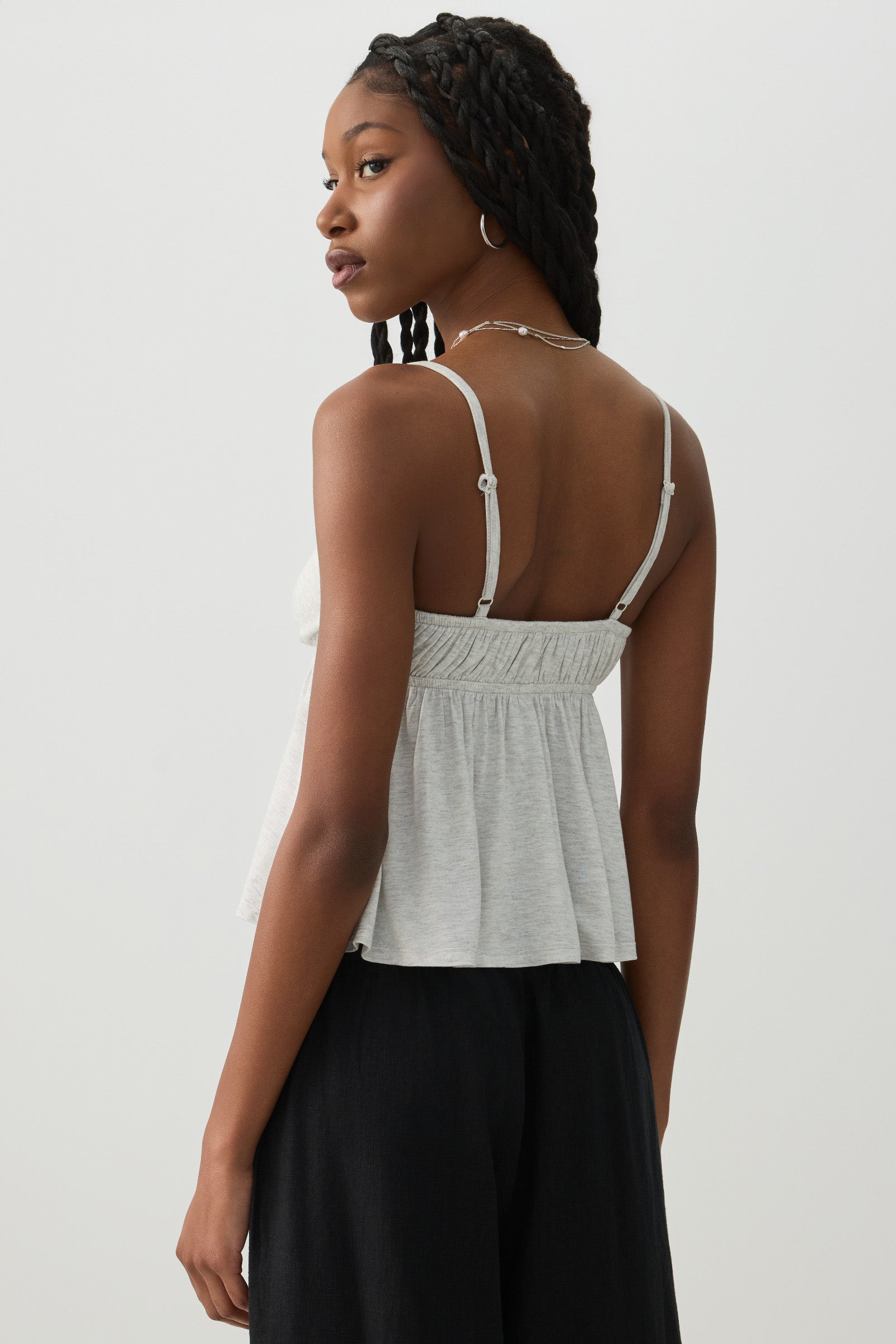 Plunge Babydoll Tank Top – Ardene