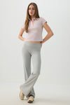 Mid Rise Flare Leggings