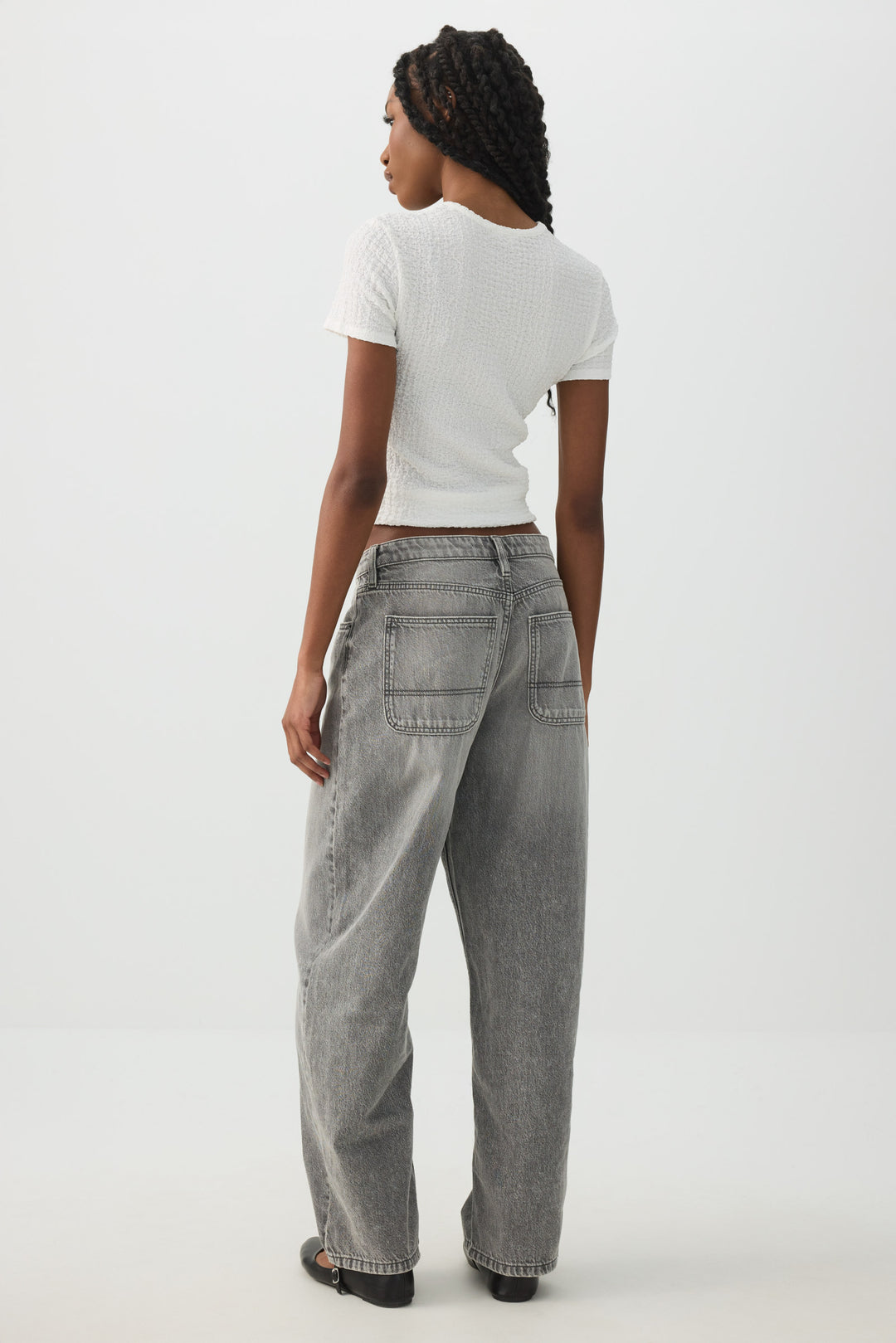 Le jean Untamed coupe ample et taille mi-haute