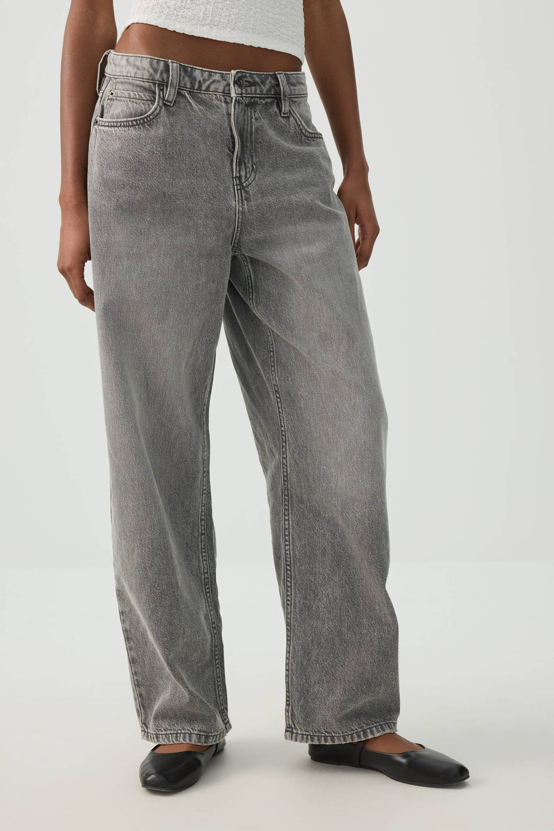 Le jean Untamed coupe ample et taille mi-haute