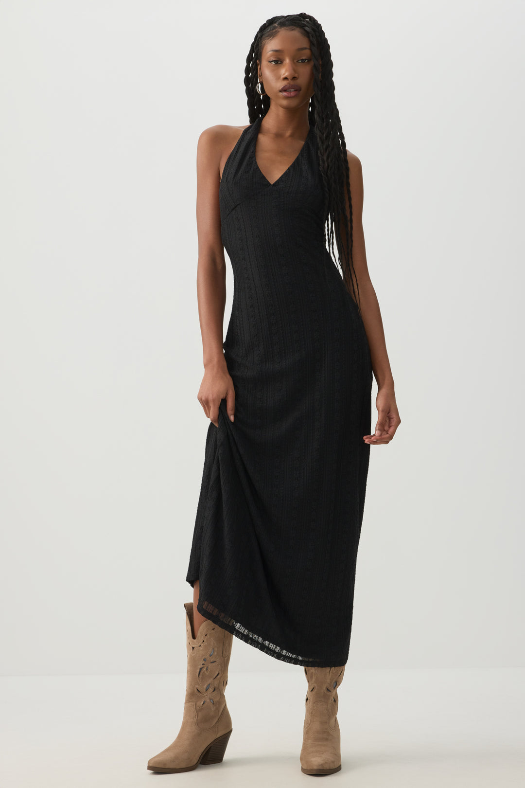 maxi dress ardene Cowl Neck Maxi Dress Ardene