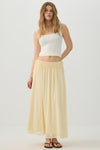 Maxi Chiffon Tie Waist Skirt