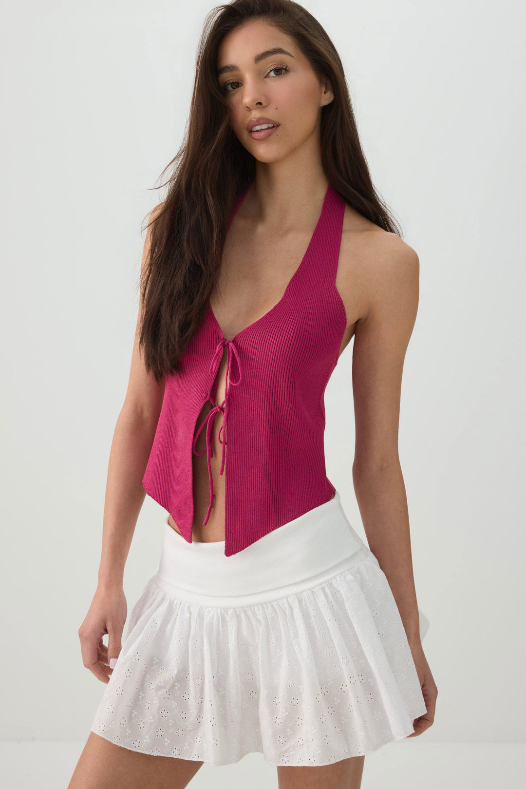 Fold Over Skort