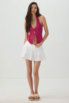 Fold Over Skort