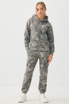 Pantalon de jogging cargo camouflage