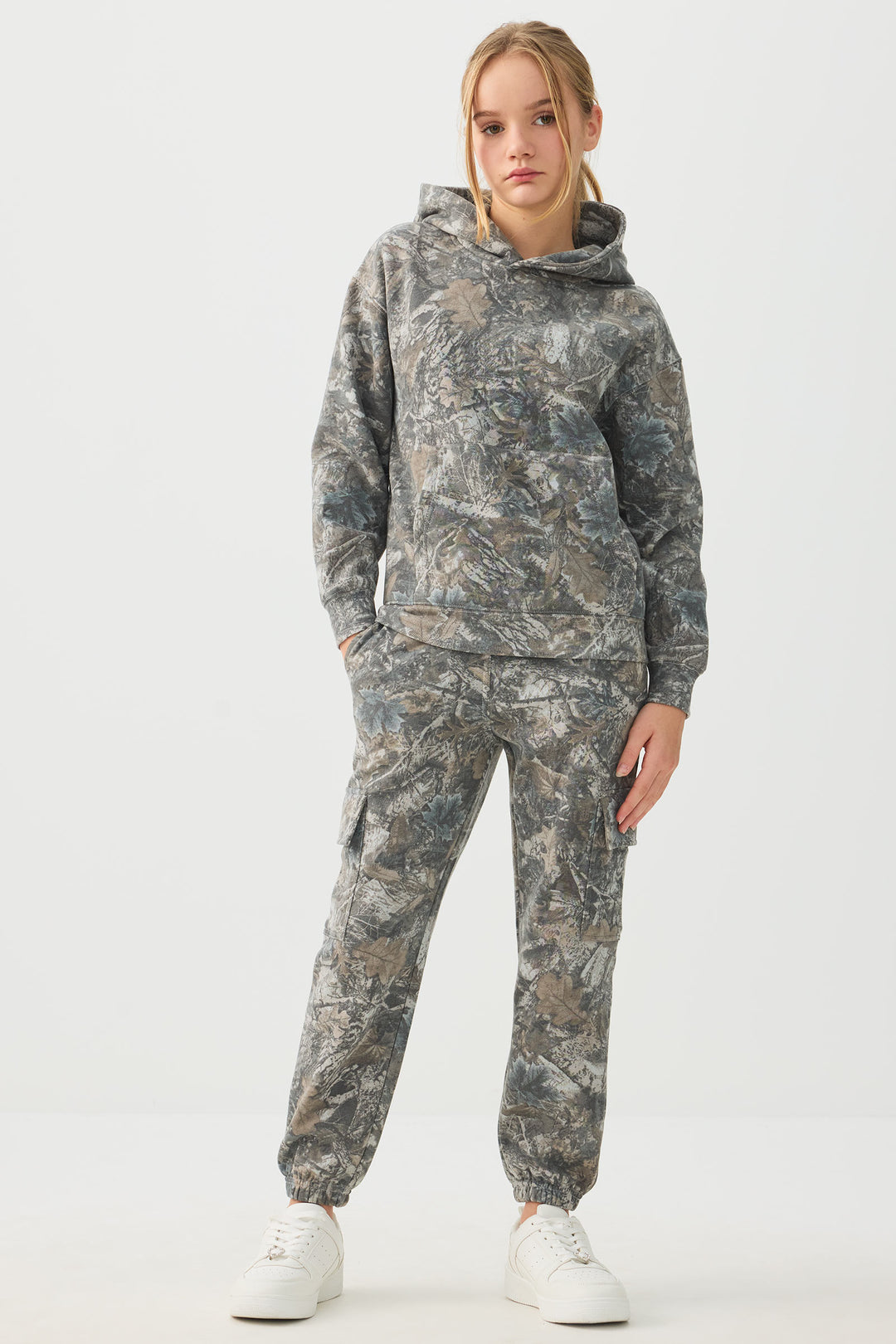 Camouflage Cargo Sweatpants
