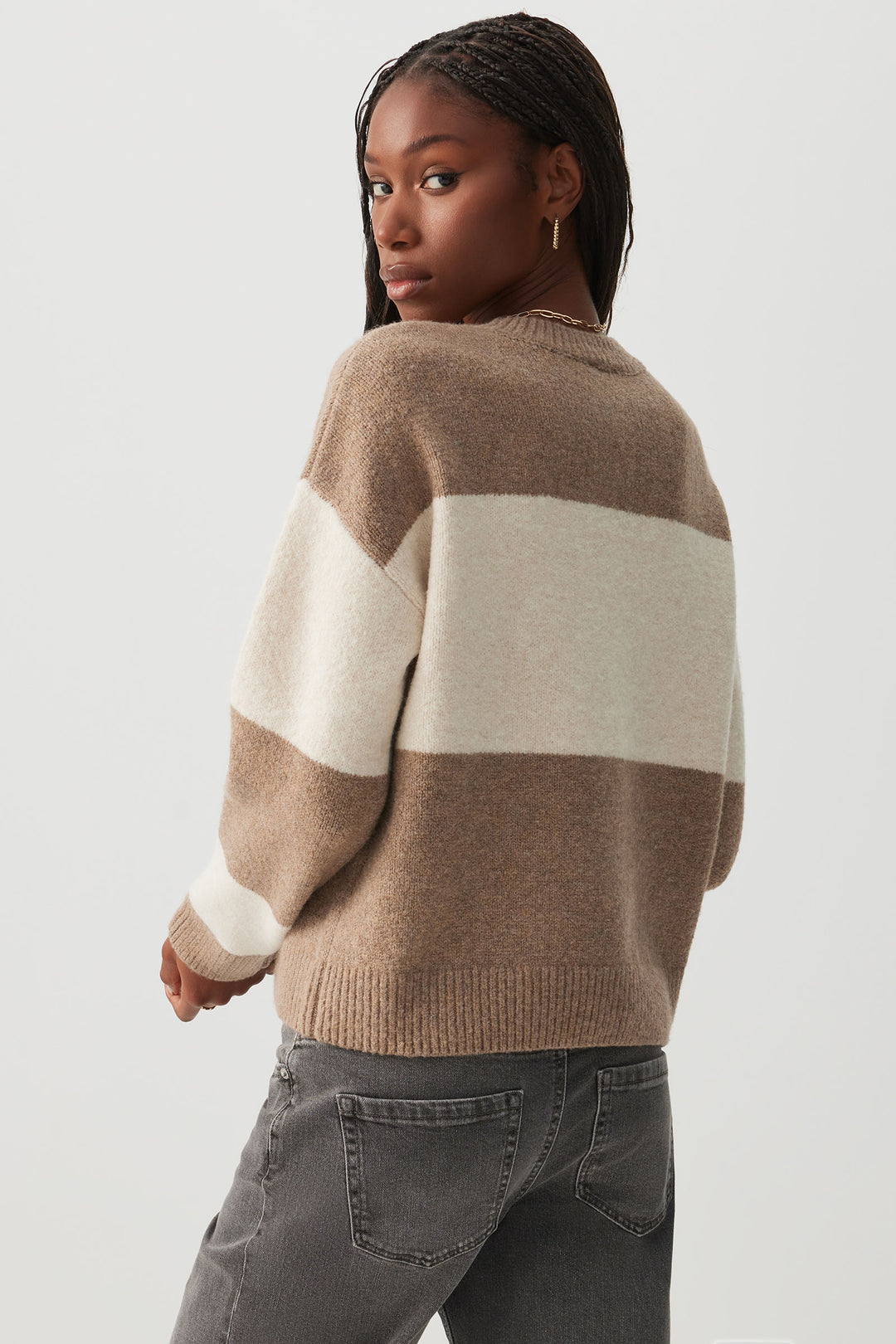 Super Soft Short Jacquard Sweater