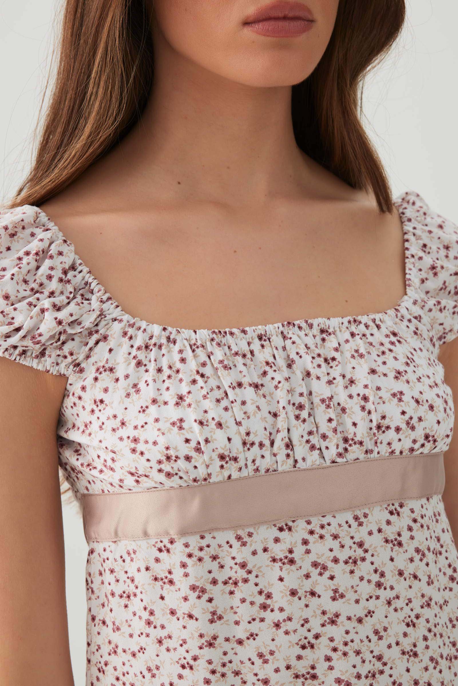 Babydoll Top with Satin Ribbon – Ardene