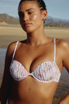 Ruched Cup Underwire Bikini Top