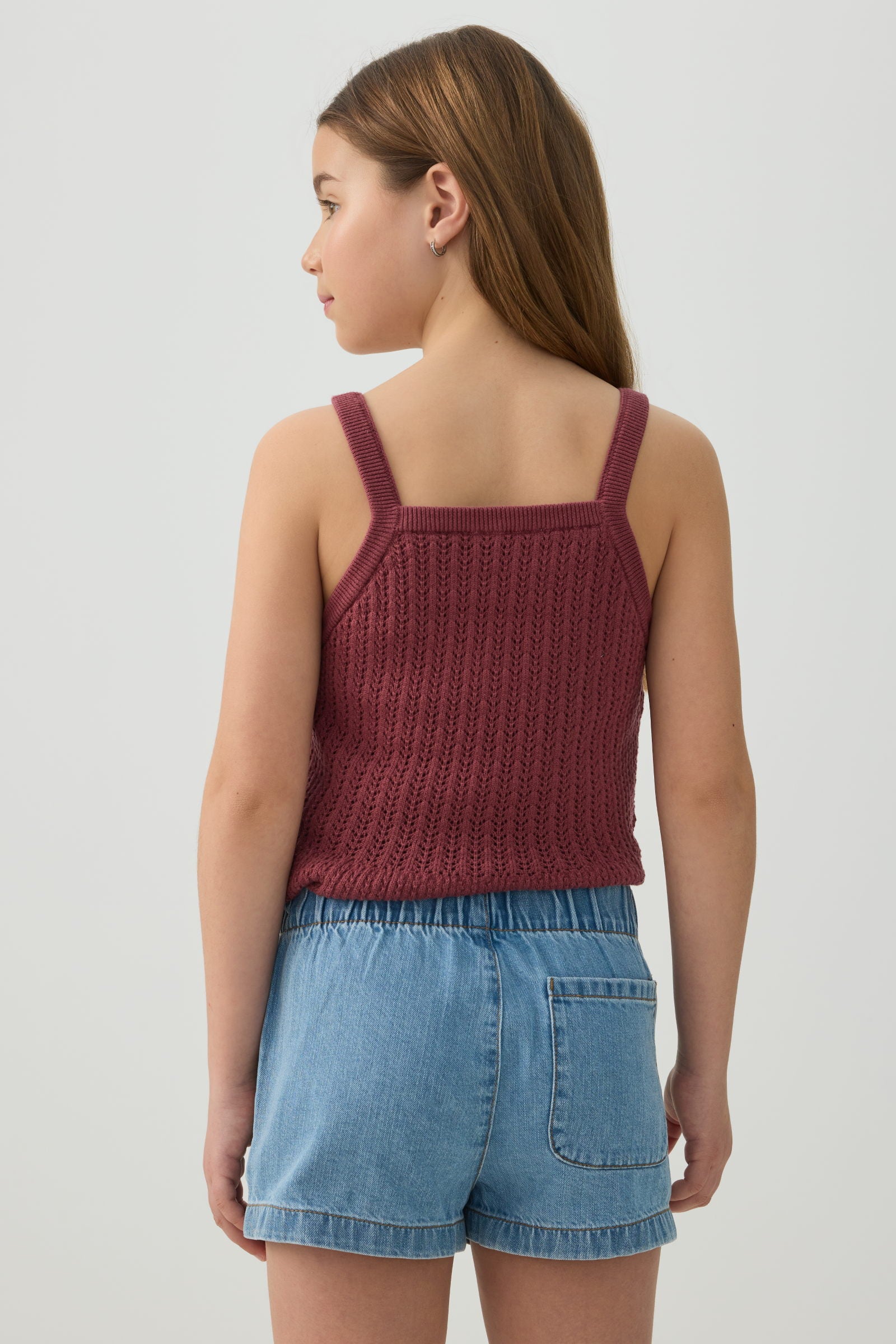 Textured Knit Peplum Tank – Ardene