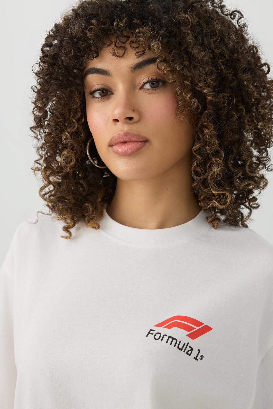 Oversized Formula 1 Graphic T-shirt