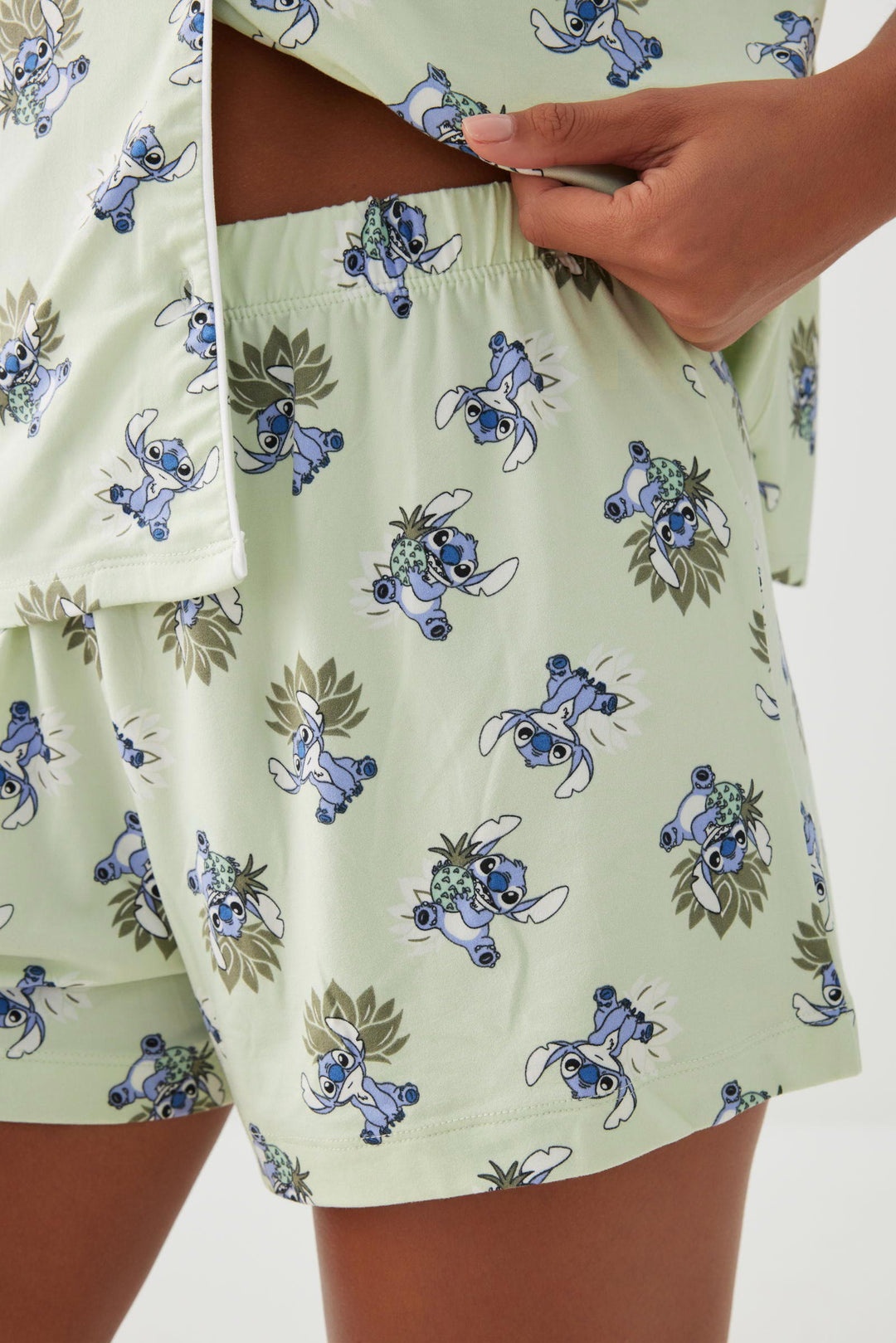 Stitch Print Pyjama Set