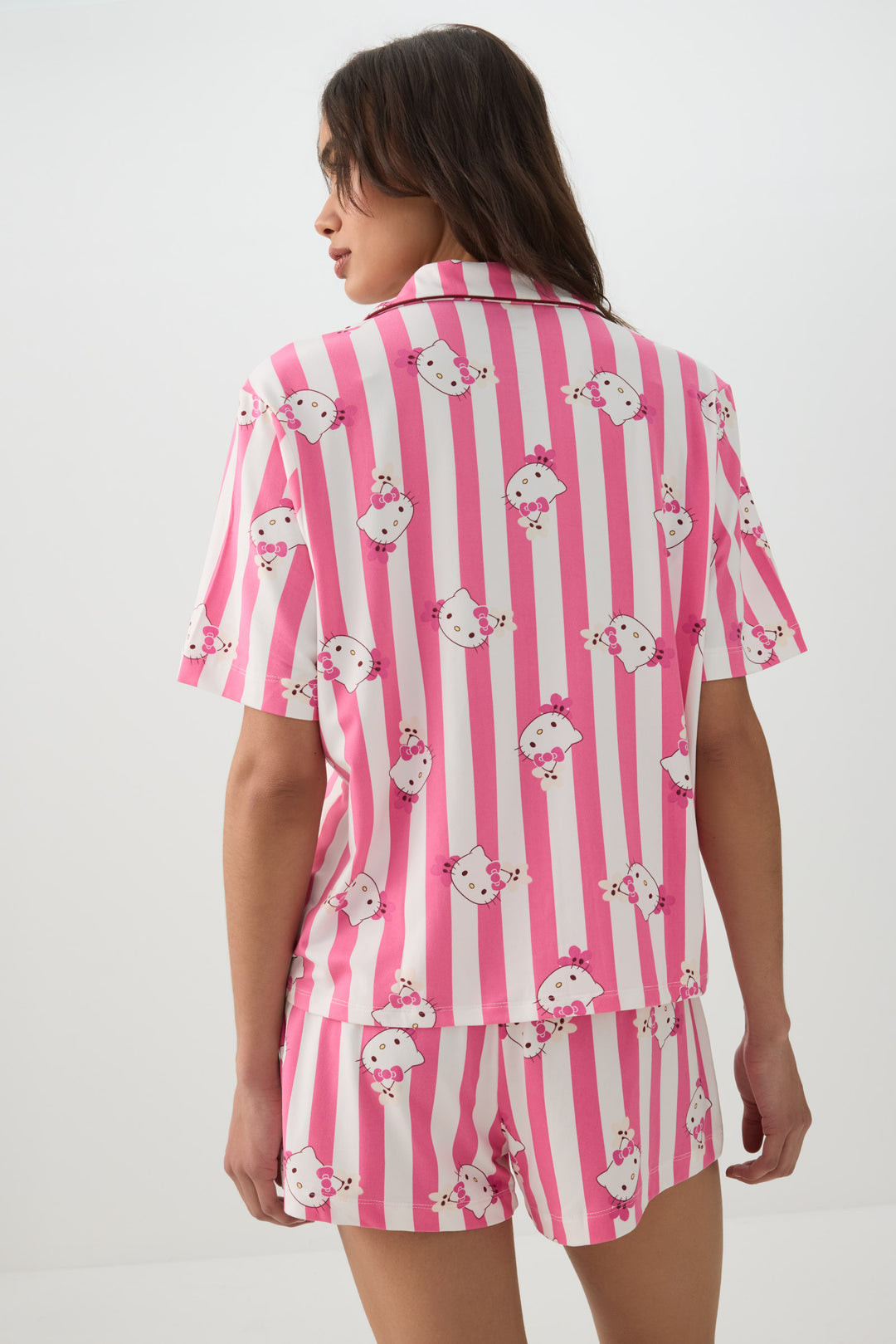 Hello Kitty Print Pyjama Set