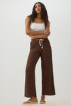 Pantalon en tricot très doux taille haute